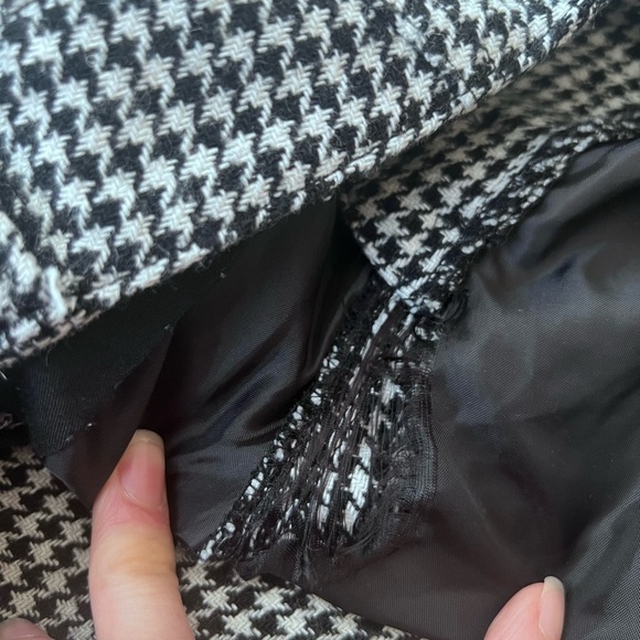 Stussy Black and White Houndstooth Print Cargo Pants W32 - Picture 10 of 10